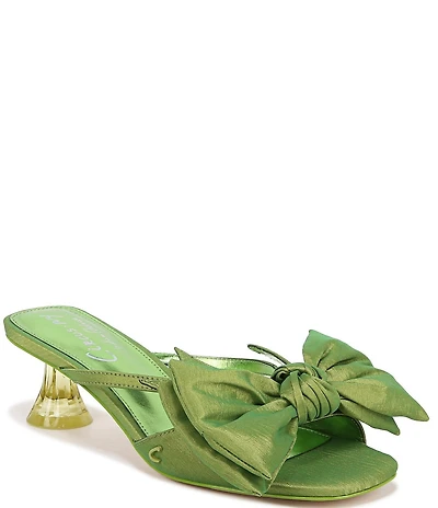 Circus NY by Sam Edelman Natalina Bow Kitten Heel Slide Sandals