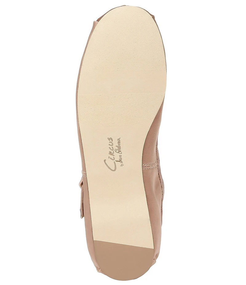 Circus NY by Sam Edelman Zuri Satin Bow Mary Jane Ballerina Flats