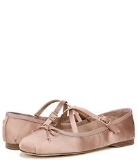 Circus NY by Sam Edelman Zuri Satin Bow Mary Jane Ballerina Flats