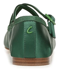 Circus NY by Sam Edelman Zuri Satin Bow Mary Jane Ballerina Flats