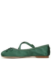 Circus NY by Sam Edelman Zuri Satin Bow Mary Jane Ballerina Flats