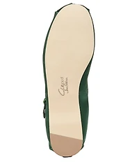 Circus NY by Sam Edelman Zuri Satin Bow Mary Jane Ballerina Flats