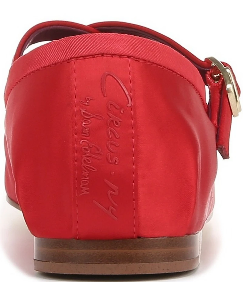 Circus NY by Sam Edelman Zuri Satin Bow Mary Jane Ballerina Flats