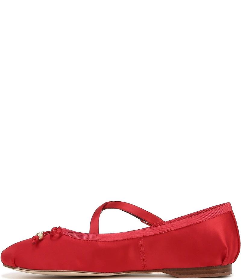 Circus NY by Sam Edelman Zuri Satin Bow Mary Jane Ballerina Flats