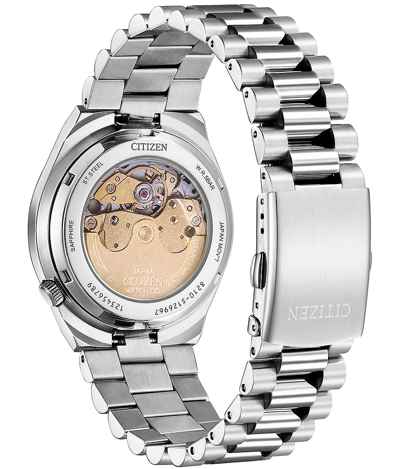 Citizen Men's Mechanical Automatic Water Resistance 50 Stainless Bracelet Watch