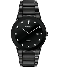 Citizen Men's Axiom Two Hand Stainless Steel Bracelet Watch