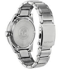 Citizen Men's Brycen Three Hand Stainless Steel Bracelet Watch