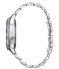 Citizen Men's Carson Mechanical Automatic Stainless Steel Bracelet Watch
