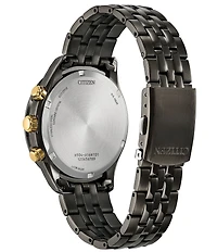 Citizen Men's Classic Chronograph Grey Tone Stainless Steel Bracelet Watch