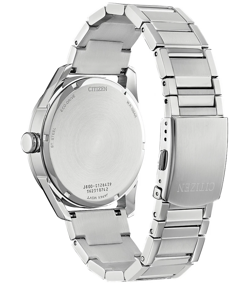 Citizen Men's Classic Three Hand Stainless Steel Bracelet Watch