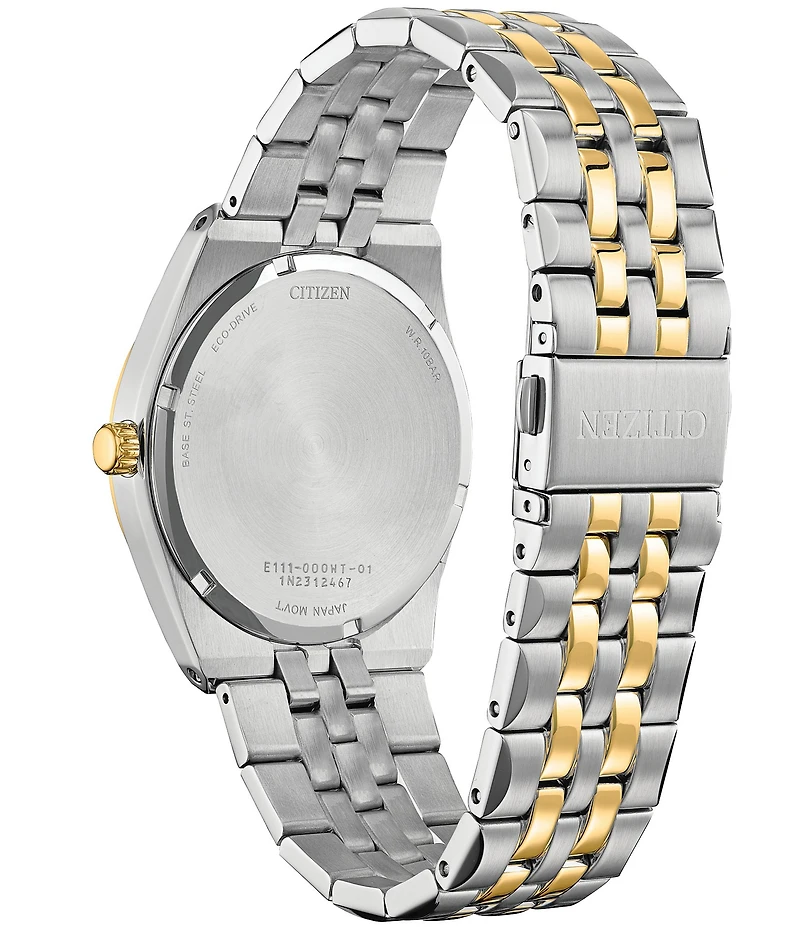 Citizen Men's Corso Three Hand Two Tone Stainless Steel Bracelet Watch