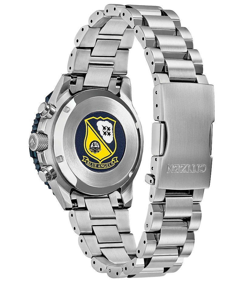 Citizen Men's Eco-Drive Promaster Air Chronograph Stainless Steel Bracelet Watch