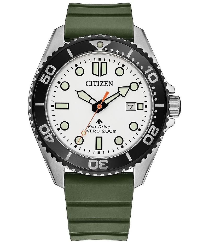 Citizen Men's Eco-Drive Promaster Dive Three Hand Strap Watch