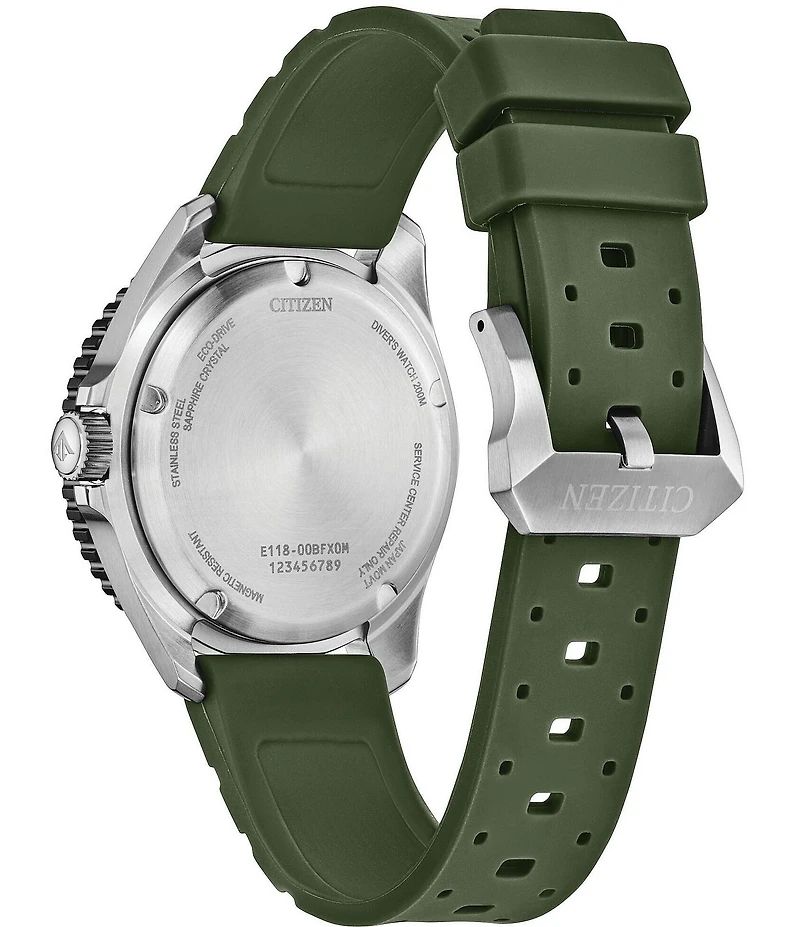 Citizen Men's Eco-Drive Promaster Dive Three Hand Strap Watch