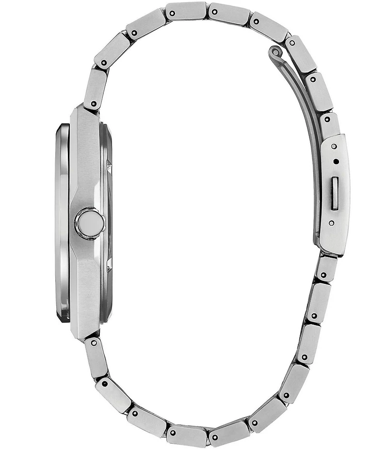 Citizen Men's Eco-Drive Sport Luxury Zenshin Quartz Three Hand Titanium Bracelet Watch