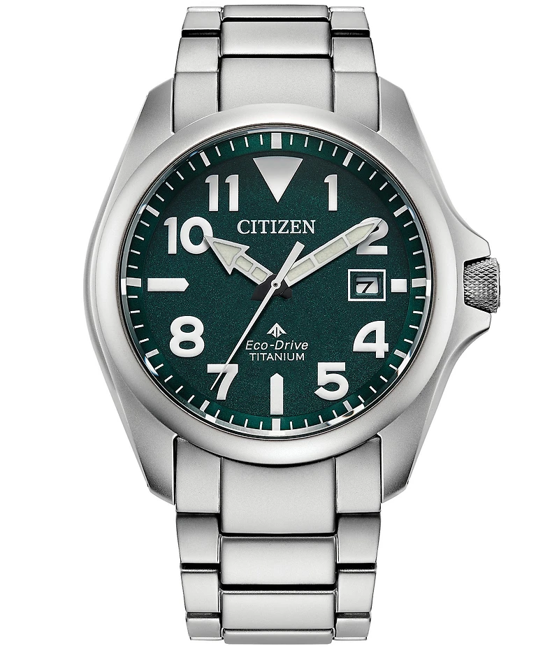 Citizen Men's Eco-Drive Titanium Water Resistance 200 Bracelet Watch