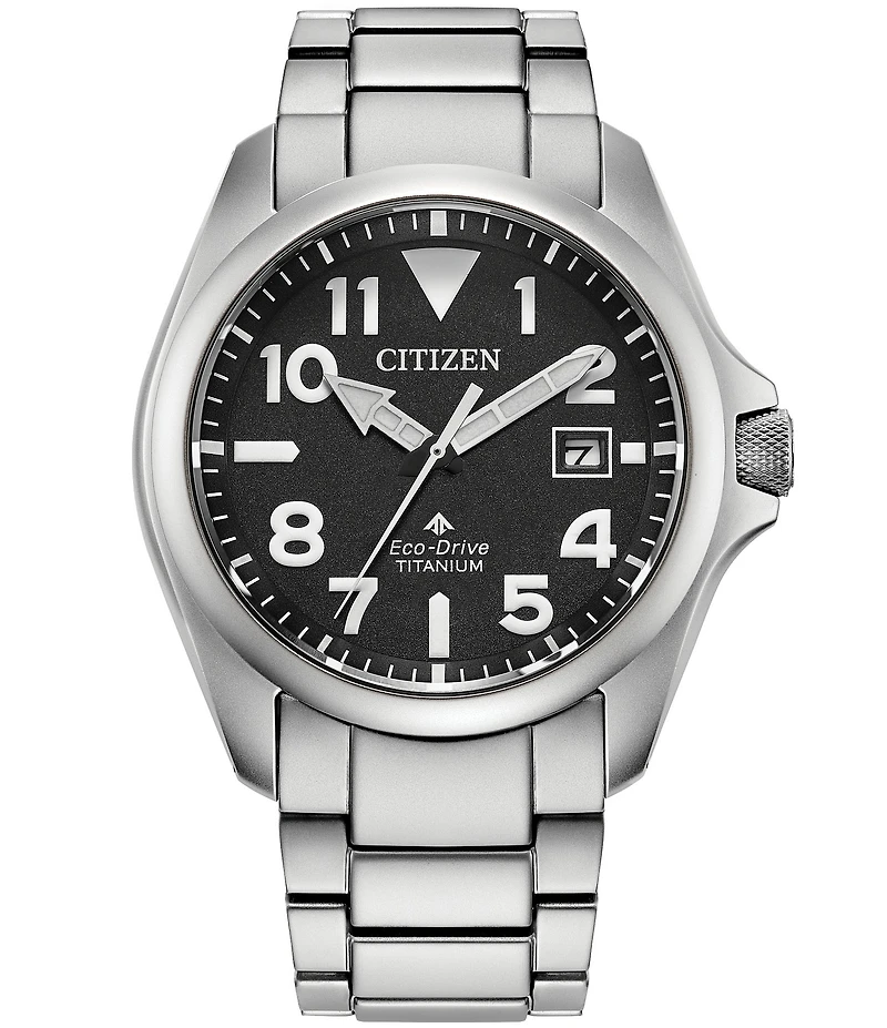 Citizen Men's Eco-Drive Titanium Water Resistance 200 Bracelet Watch