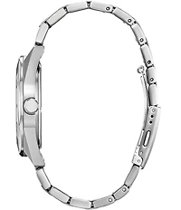 Citizen Men's Eco Drive Weekender Three Hand Stainless Steel Watch