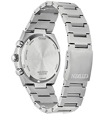Citizen Men's Eco WR100 Chronograph Titanium Bracelet Watch