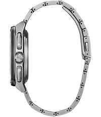 Citizen Men's Eco WR100 Satellite Wave Analog Titanium Bracelet Watch