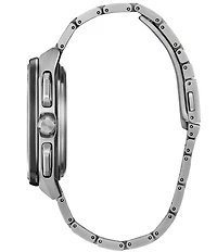 Citizen Men's Eco WR100 Satellite Wave Analog Titanium Bracelet Watch