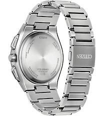 Citizen Men's Eco WR100 Satellite Wave Analog Titanium Bracelet Watch