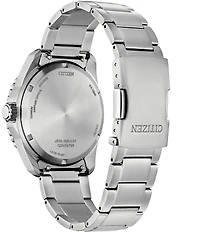 Citizen Men's Eco WR100 Three Hand Titanium Bracelet Watch