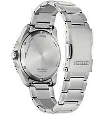 Citizen Men's Eco WR100 Three Hand Titanium Bracelet Watch