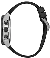 Citizen Men's Eco WR200 Chronograph Black Strap Watch