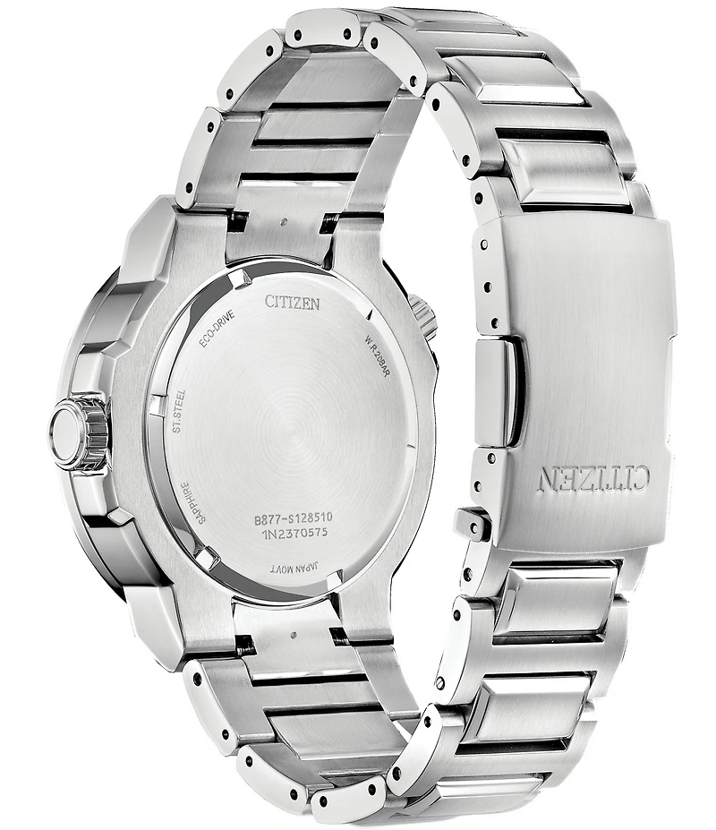 Citizen Men's Endeavor Three Hand Stainless Steel Bracelet Watch