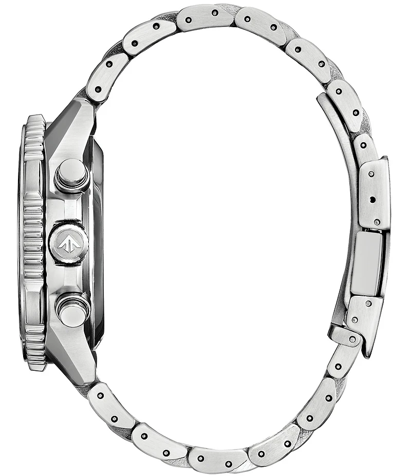 Citizen Men's Navihawk Chronograph Stainless Steel Bracelet Watch