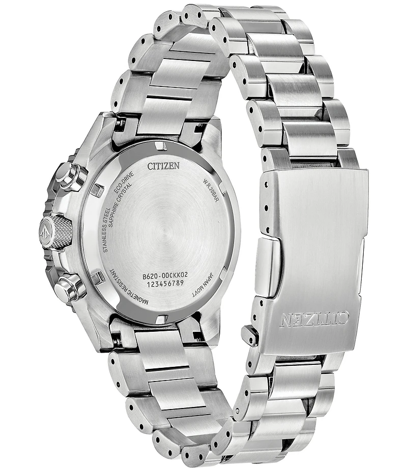 Citizen Men's Promaster Air Chronograph Stainless Steel Bracelet Watch