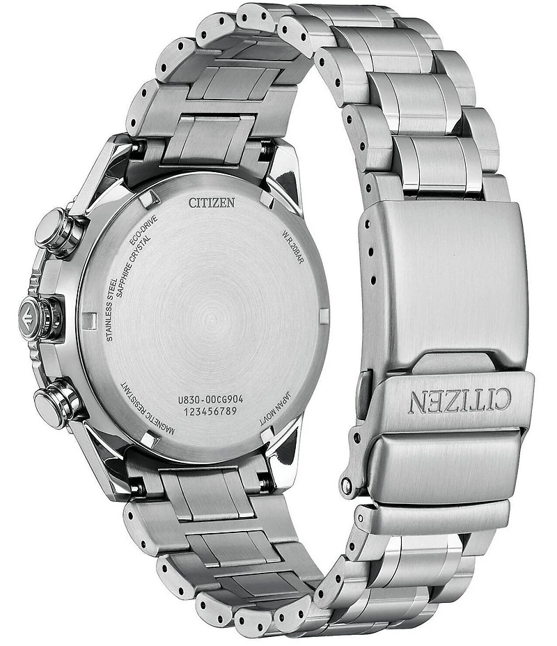 Citizen Men's Promaster Air Eco-Drive Ana-Digi Stainless Steel Bracelet Watch