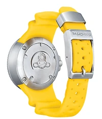Citizen Men's Promaster Dive Ecozilla Analog Yellow Strap Watch