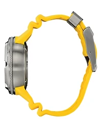 Citizen Men's Promaster Dive Ecozilla Analog Yellow Strap Watch