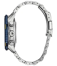 Citizen Men's Promaster Skyhawk A-T Chronograph Stainless Steel Blue Dial Bracelet Watch