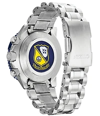 Citizen Men's Promaster Skyhawk A-T Chronograph Stainless Steel Blue Dial Bracelet Watch