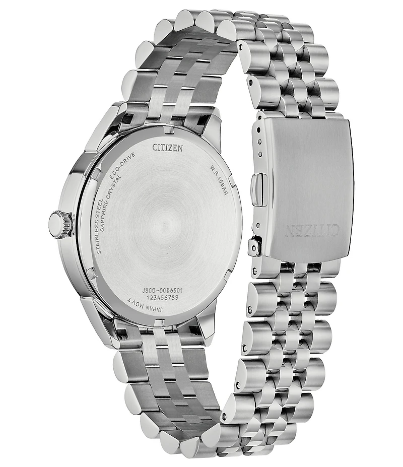 Citizen Men's Rolan Three Hand Stainless Steel Bracelet Watch