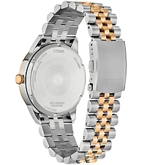Citizen Men's Rolan Three Hand Two Tone Stainless Steel Bracelet Watch