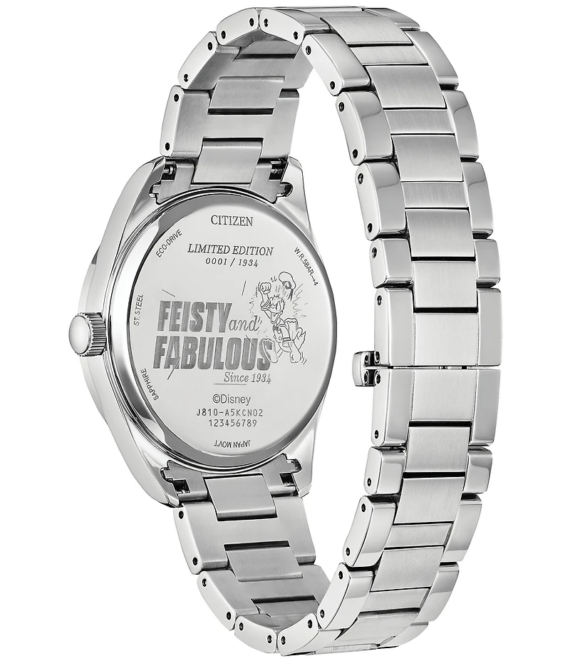 Citizen Unisex Limited Edition Disney© Donald Duck Stainless Steel Bracelet Watch