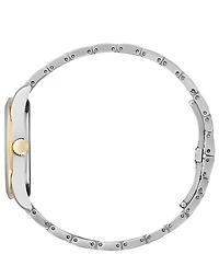 Citizen Women's Arezzo Three Hand Two Tone Stainless Steel Bracelet Watch
