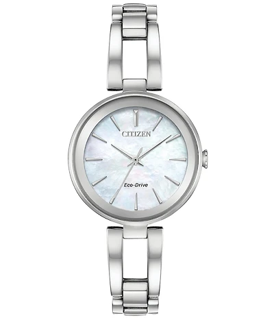 Citizen Women's Axiom Three Hand Stainless Steel Bracelet Watch