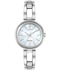 Citizen Women's Axiom Three Hand Stainless Steel Bracelet Watch