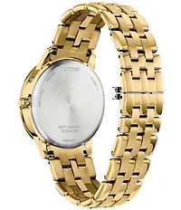 Citizen Women's Calendrier Gold Stainless Steel Bracelet Watch