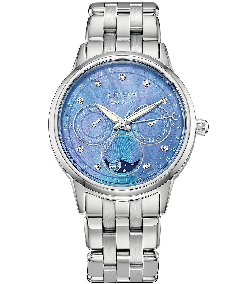 Citizen Women's Calendrier Stainless Steel Bracelet Watch