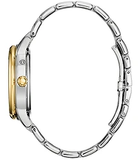 Citizen Women's Calendrier Two Tone Stainless Steel Bracelet Watch