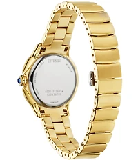 Citizen Women's Ceci Three Hand Gold Stainless Steel Bracelet Watch