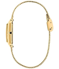 Citizen Women's Classic Fio Two Hand Gold Tone Stainless Steel Mesh Bracelet Watch