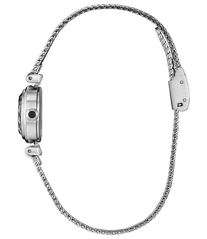Citizen Women's Fio Round Two Hand Stainless Steel Mesh Bracelet Watch