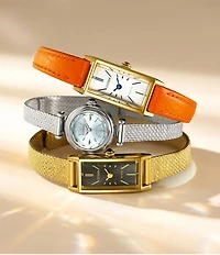 Citizen Women's Fio Round Two Hand Stainless Steel Mesh Bracelet Watch